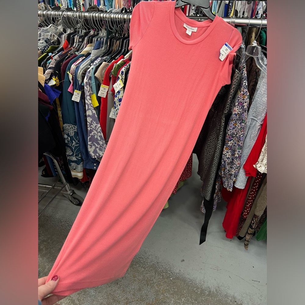 Motherhood Coral Dress